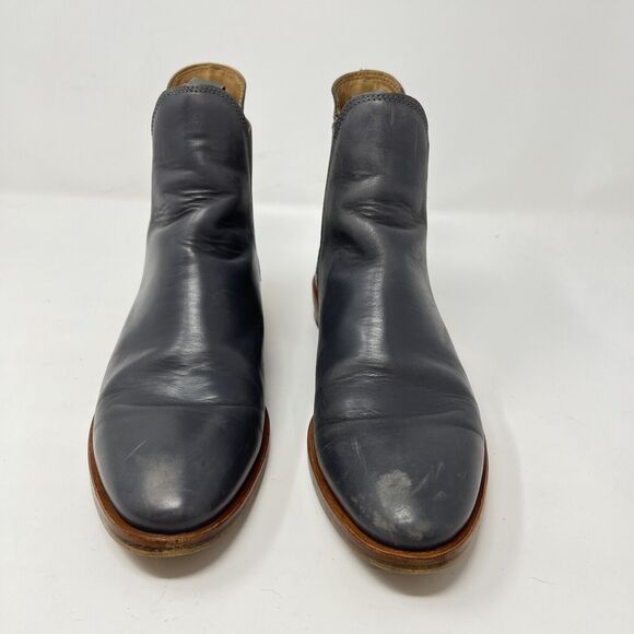 Everlane The Chelsea Boot Leather Ankle Boots Women’s 7.5 Gray Classic Winter - Picture 3 of 10